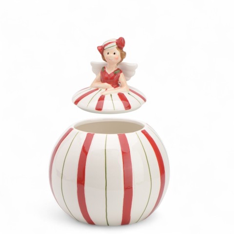 BARATTOLO DAMINA CERAMICA PICCOLA CM.13 2